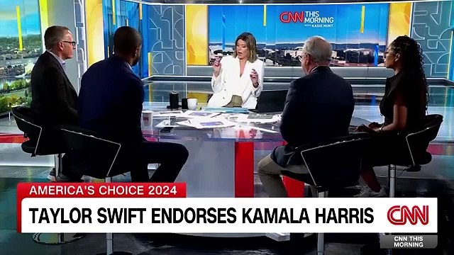 Hear Trump’s reaction to Taylor Swift endorsing Kamala Harris