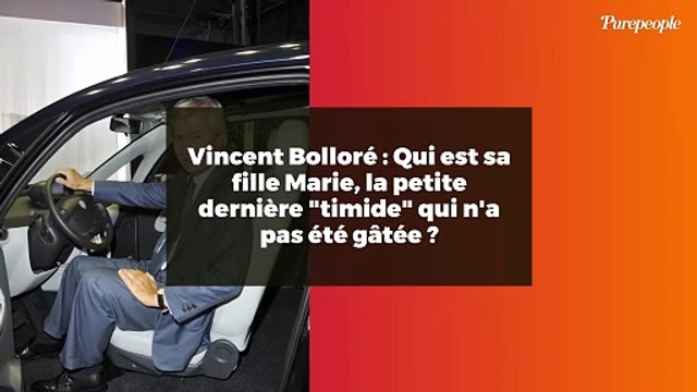 Vincent Bolloré : Qui est sa fille Marie, la petite dernière timide qui n'a pas été gâtée ?