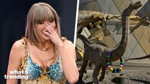 Dinosaurs at Indianapolis Children’s Museum Get a Swiftie Makeover