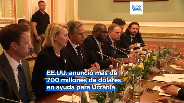 EE.UU. y el Reino Unido anuncian ayudas a Ucrania por más de 635 millones de euros