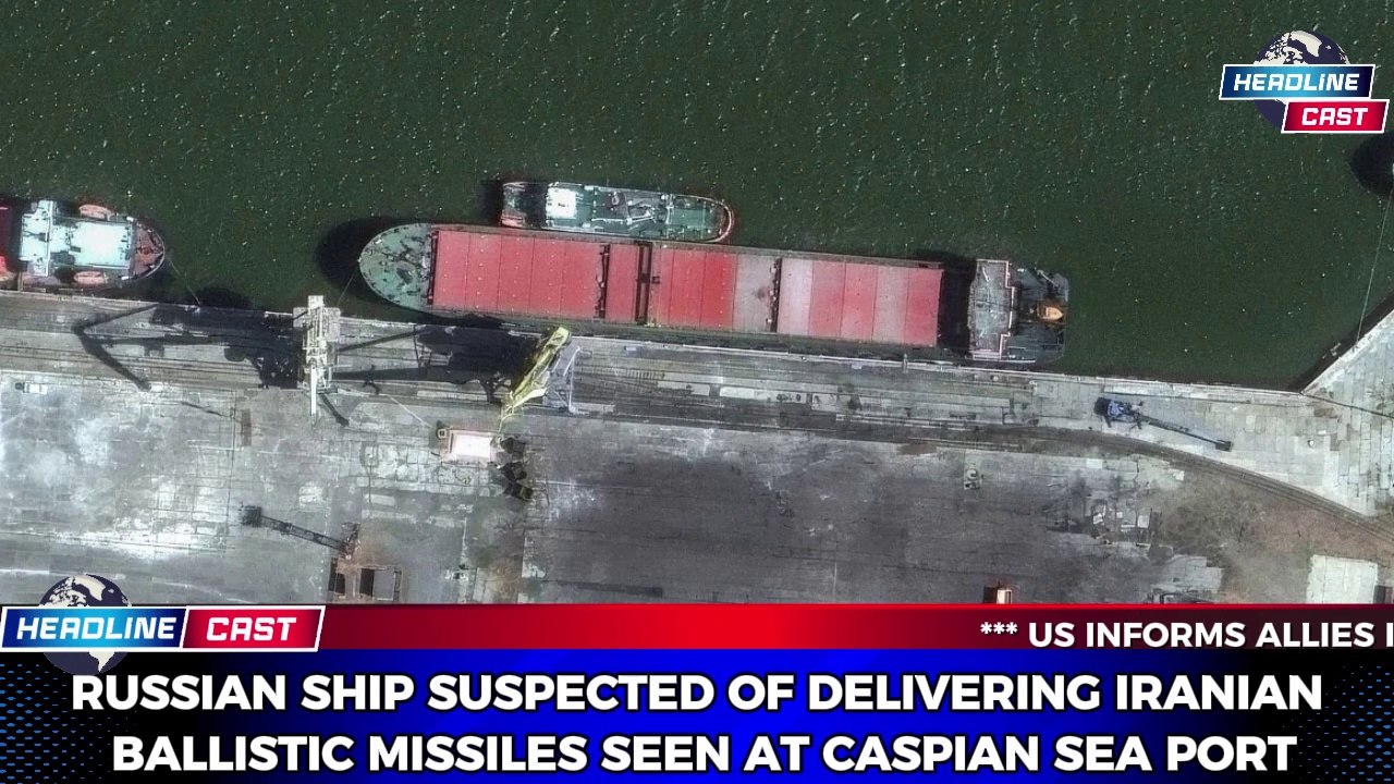 Russian Ship Suspected of Transporting Iranian Missiles