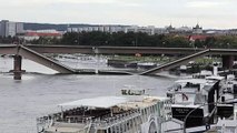 Ponte desaba na cidade alemã de Dresden e não deixa feridos