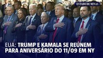 EUA: Trump e Kamala se reúnem para aniversário do 11/09 em NY