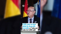 El BID emite un bono global de desarrollo sostenible a 7 años por valor de 2,000 millones de dólares