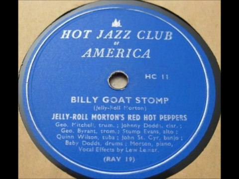 Billy Goat Stomp - Jelly Roll Morton & His Red Hot Peppers (1927)