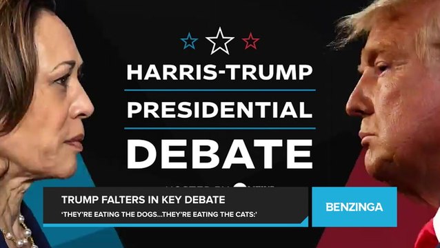 'They're Eating the Dogs...They're Eating the Cats:' Trump Struggles in Debate with VP Kamala Harris, Rants About Debunked Claim That Haitian Immigrants Are Eating Family Pets in Ohio Community