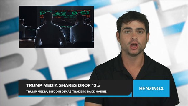 Trump Media Shares Fall 12% and Bitcoin Retreats Amid Debate Fallout as Traders Bet on Harris Victory