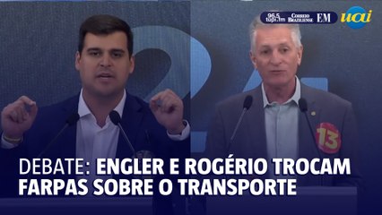 Engler e Rogerio trocam farpas por causa do transporte de BH