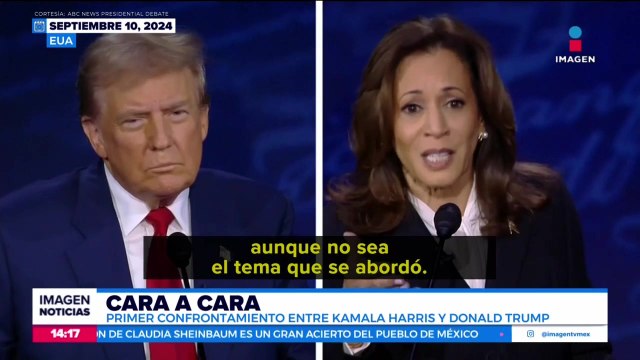 Así se vivió el debate entre Donald Trump y Kamala Harris: