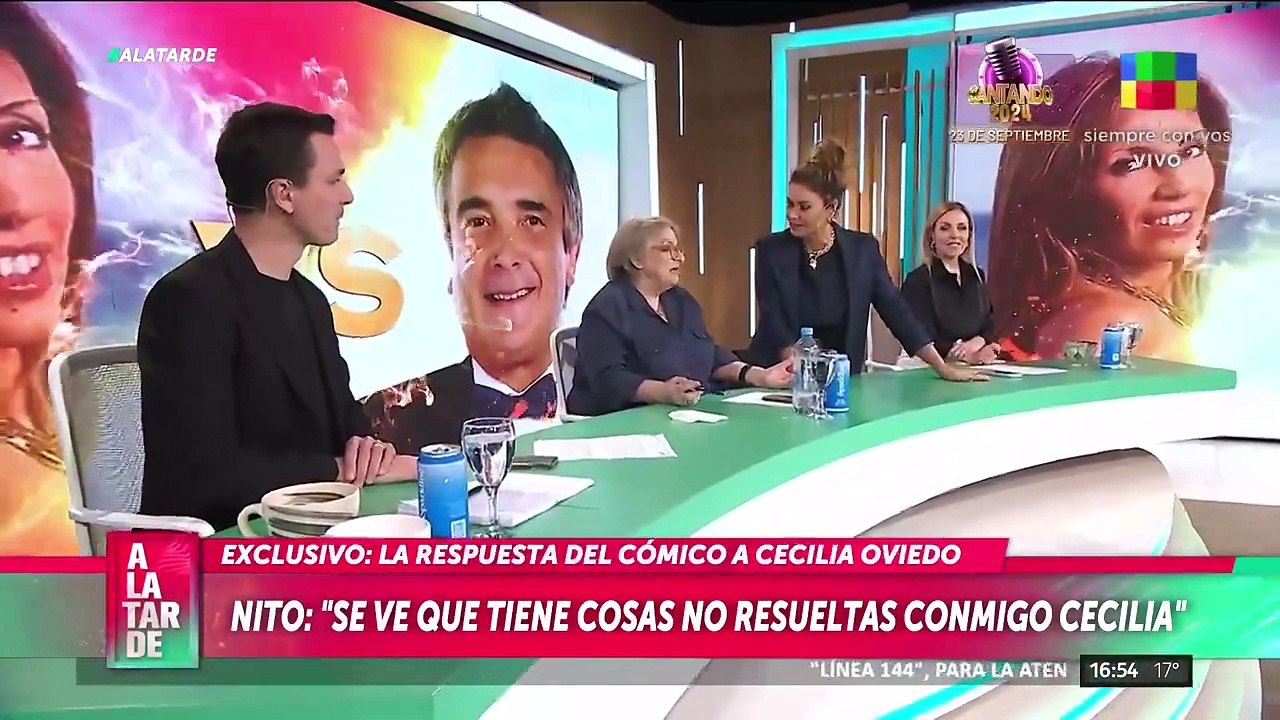Nito Artaza le respondió a Cecilia Oviedo luego de sus fuertes declaraciones: "Se ve que tiene...."