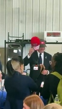 Biden Wears Trump Hat During Pennsylvania Visit | Viral Bipartisanship Moment