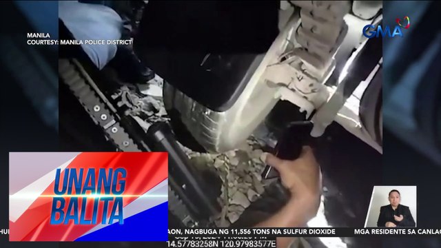 Nag-awol na pulis, inaresto matapos ilang beses magpaputok umano ng baril | Unang Balita