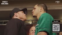 Poids super-moyens - Le face-à-face entre Canelo et Berlanga