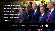 Trump y Harris reunidos en Nueva York por aniversario del 11-S tras agrio debate