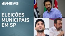 Pesquisa de intenções de voto apontam Nunes em primeiro, seguido por Marçal e Boulos