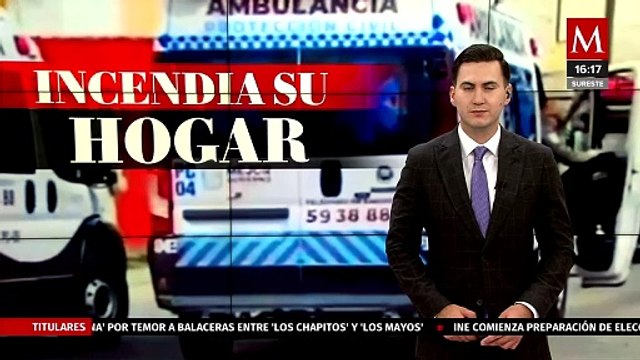 En Tecámac, hombre bajo sustancias nocivas intenta incendiar su casa