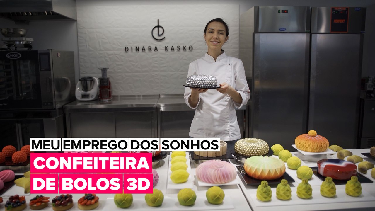 Meu Emprego dos Sonhos: Confeiteira de bolos 3D