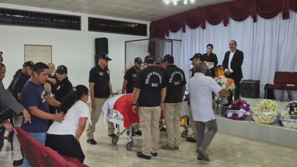 Dan el último adiós al sargento Jonathan Espinoza