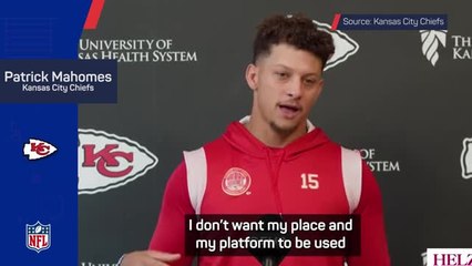 Mahomes will not endorse anybody for president