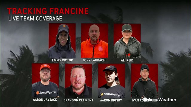 Intense winds slam Louisiana as Hurricane Francine makes landfall