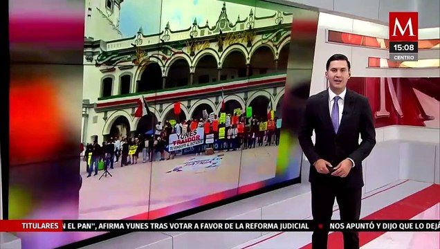 Afirma Miguel Ángel Yunes ser del PAN tras haber votado a favor de la reforma judicial