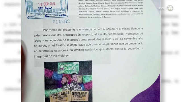 Por promover discursos de odio, Zapopan cancela show de comediantes en el Teatro Galerías