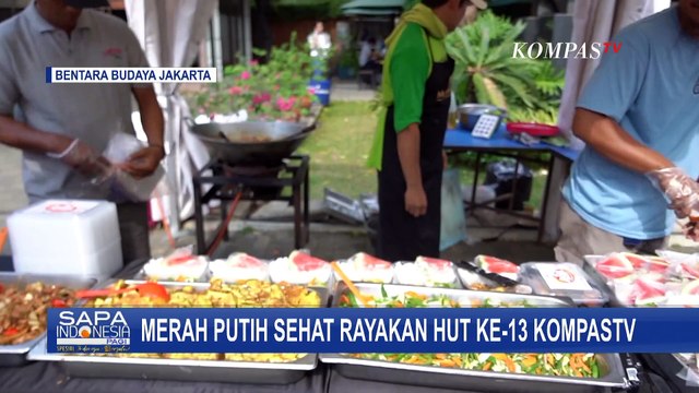 Meriahkan Ulang Tahun ke-13 KompasTV, Acara 'Merah Putih Sehat' Punya Beragam Kegiatan Edukatif