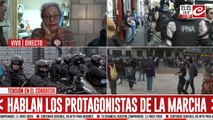 Hablan los protagonistas de la marcha