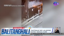 Pag-akyat-bahay at pagtakas ng lalaking nanloob sa isang bahay, nahuli-cam | Balitanghali