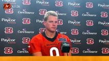 Cincinnati Bengals QB Joe Burrow on Wrist Flexing