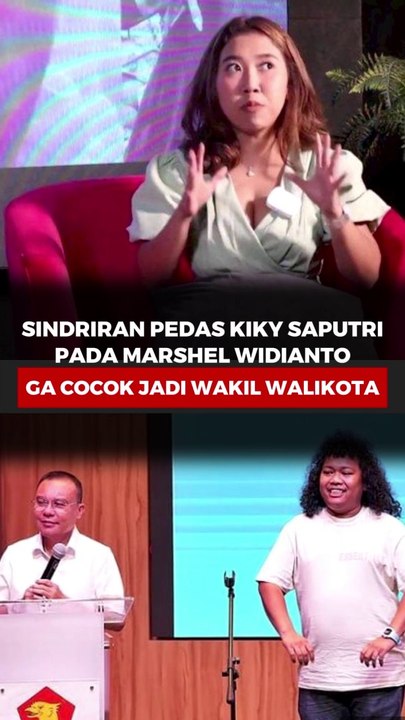 Sindiran Pedas Kiky Saputri pada Marshel Widianto Gak Cocok Jadi Wakil Wali Kota