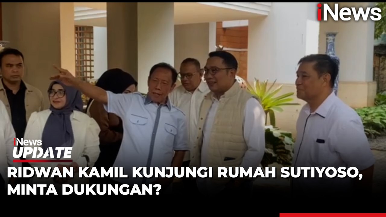 Ridwan Kamil Kunjungi Rumah Sutiyoso, Diajak Berkeliling Museum Bang Yos