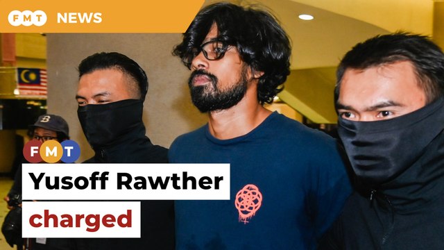 Yusoff Rawther charged with drug trafficking