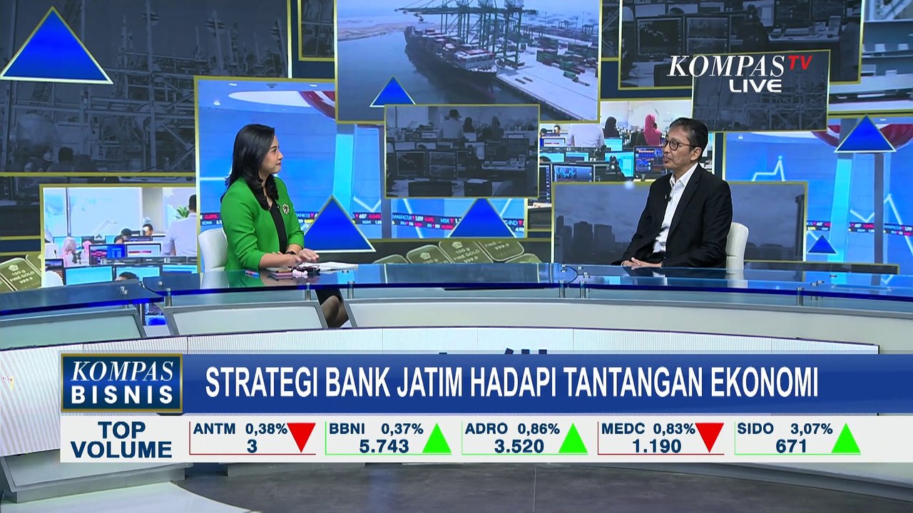 [FULL] Bisnis Terus Tumbuh ke Arah Positif, Bagaimana Strategi Bank Jatim Hadapi Tantangan Ekonomi?