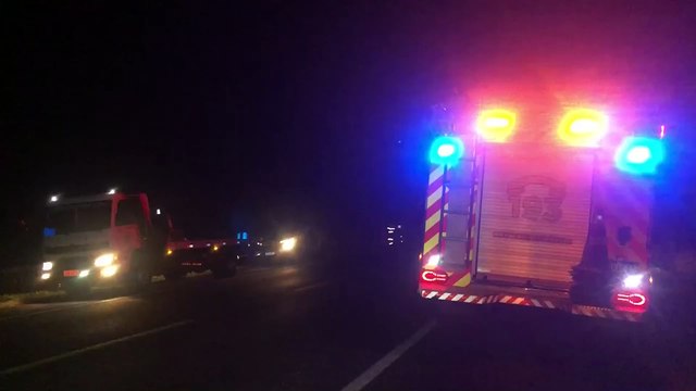 Corpo de Bombeiros combate grande incêndio ambiental na rodovia BR-369