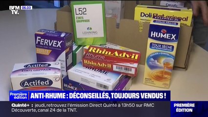 Actifed, Humex...Ces médicaments anti-rhume sont toujours en vente malgré les alertes de l'Agence nationale de sécurité du médicament