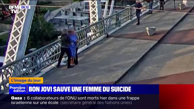 États-Unis: Le chanteur de rock américain Jon Bon Jovi sauve une femme du suicide