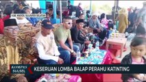 Keseruan Lomba Balap Perahu Katinting