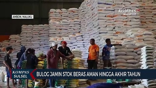 Bulog Jamin Stok Beras Aman Hingga Akhir Tahun