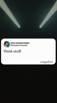 Quality Beats Keyword Stuffing #SEOQuality #KeywordStrategy #ContentQuality | Sayed Sayeedur Rahman