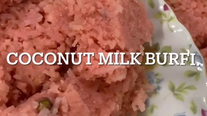 Coconut barfi recipe |cooking with Fozia |