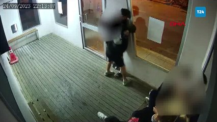 Otobüs durağına zarar verdiler, belediye o anları sosyal medyada paylaştı