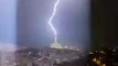 Lightening On Tower