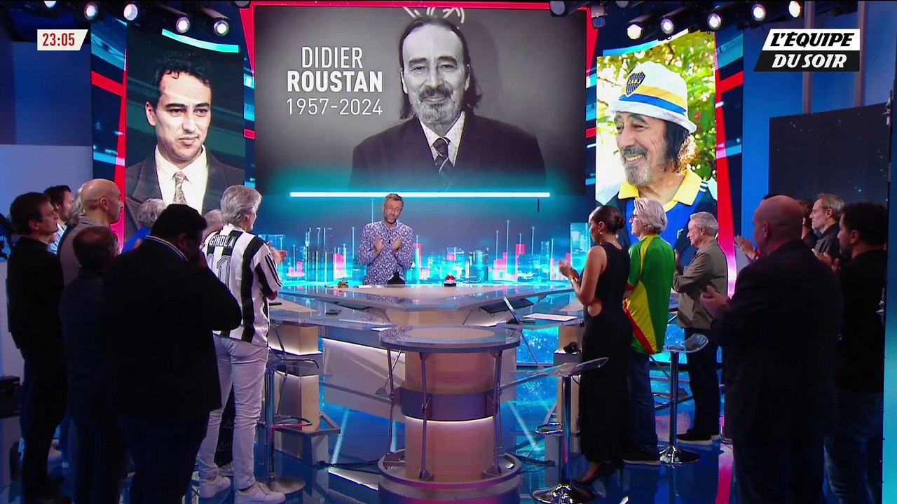 Disparition du journaliste sportif Didier Roustan - L'émotion et les larmes de ses amis hier dans "l'Equipe du soir" : Des souvenirs, du silence et une minute d'applaudissement...