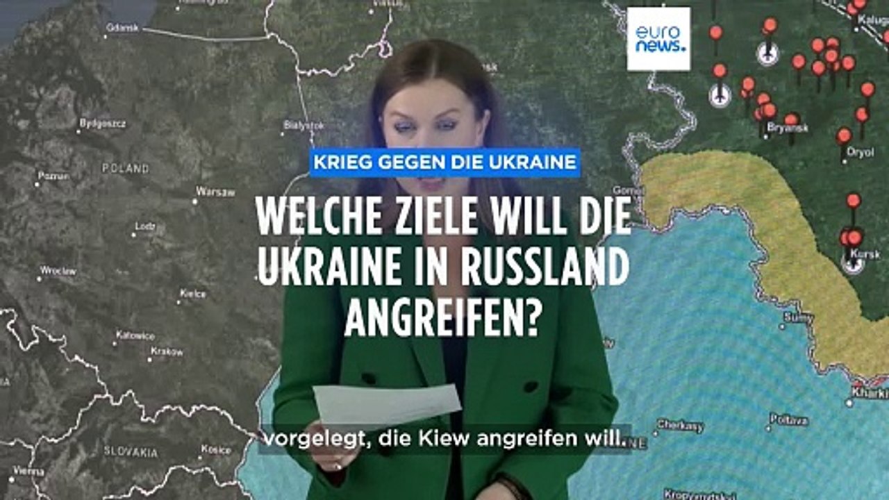 Welche Ziele in Russland will die Ukraine angreifen?