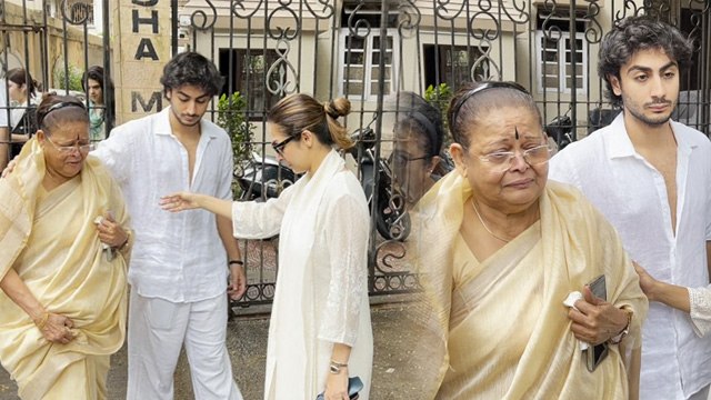 Malaika Arora Father Latest News: Mother Joyce Crying, Daughter & Arhaan Outside House FULL VIDEO