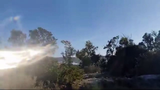 Vasto incendio nella Valle dell'Ippari: distrutti molti ettari di macchia mediterranea