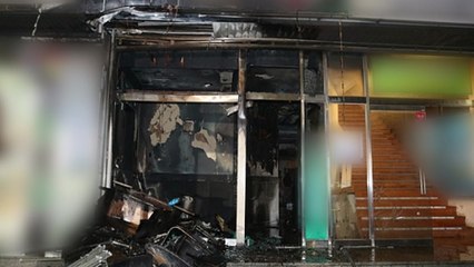 새벽 상가에 불 지른 60대 남성 체포...직접 신고해 / YTN