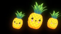 Hey Bear Sensory - Disco Fruit Party! - Fun video with music and dancing !_HD