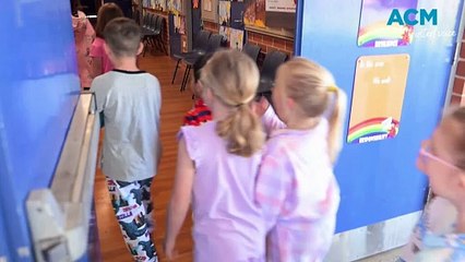 West Tamworth Public pedal-powered smoothie machine